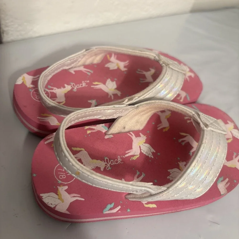 Toddler Girls Flip Flops Size M‎ 7/8